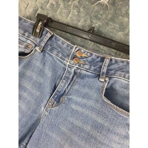 Gap 1969 Perfect Boot Jeans Womens 32/14r Blue Medium Wash Bootcut Mid Rise